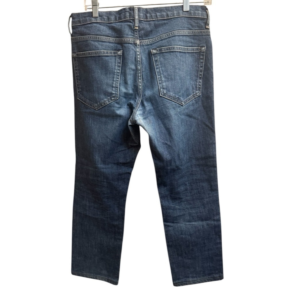 EVERLANE 5 Pocket Dark Wash Stretch Jeans Size 30 X 26 Women Mid Rise Slim Denim - Picture 7 of 14